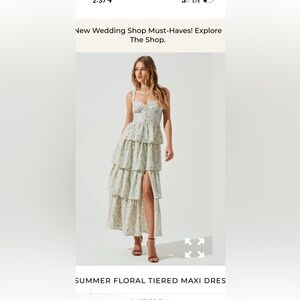ASTR the label midsummer floral dress